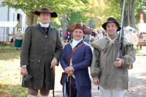 Colonial reenactors at Washington Crossing Historic Park