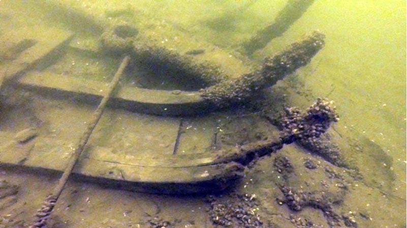 Durham boat wreckage