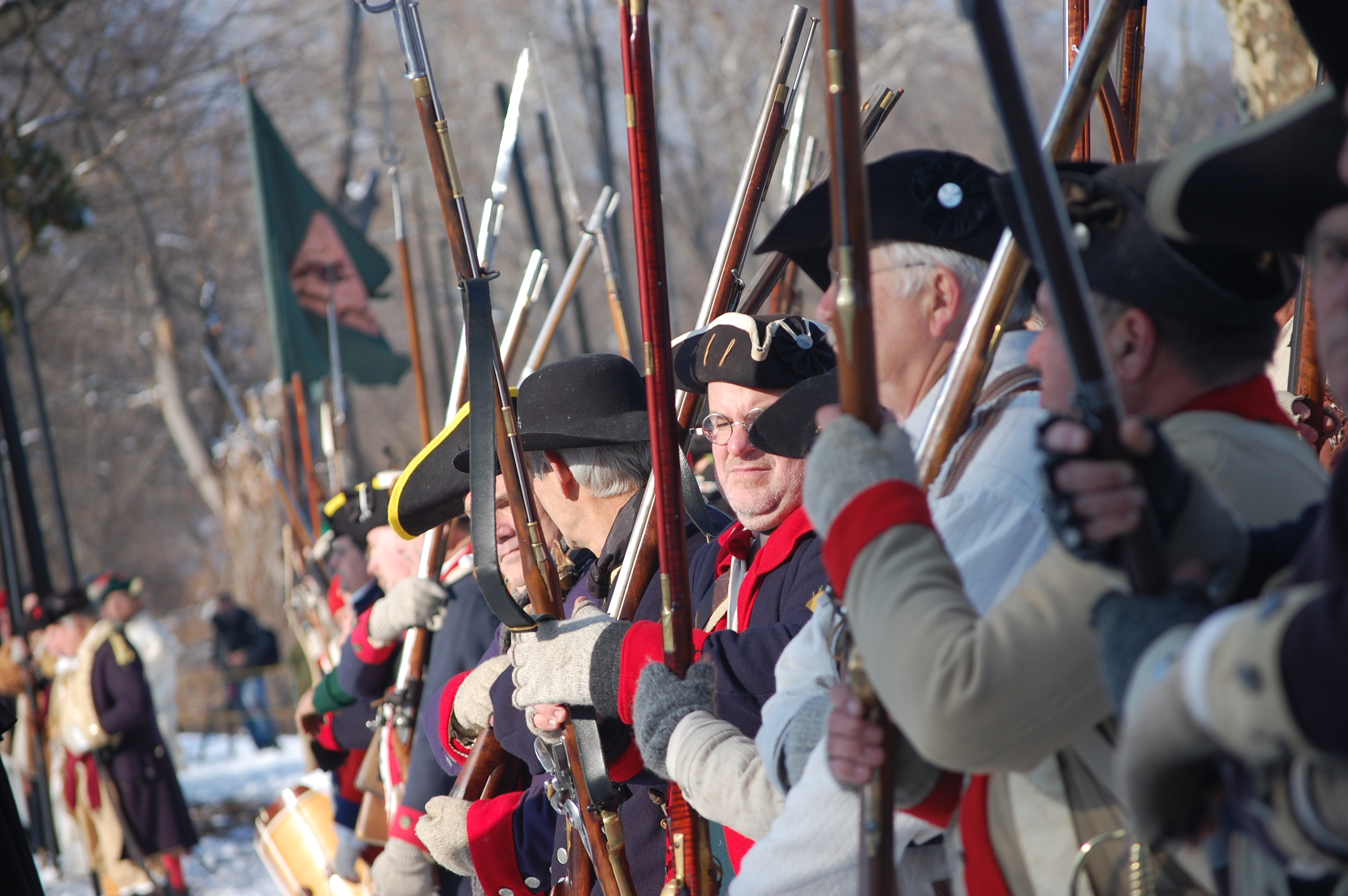 crossing-reenactors